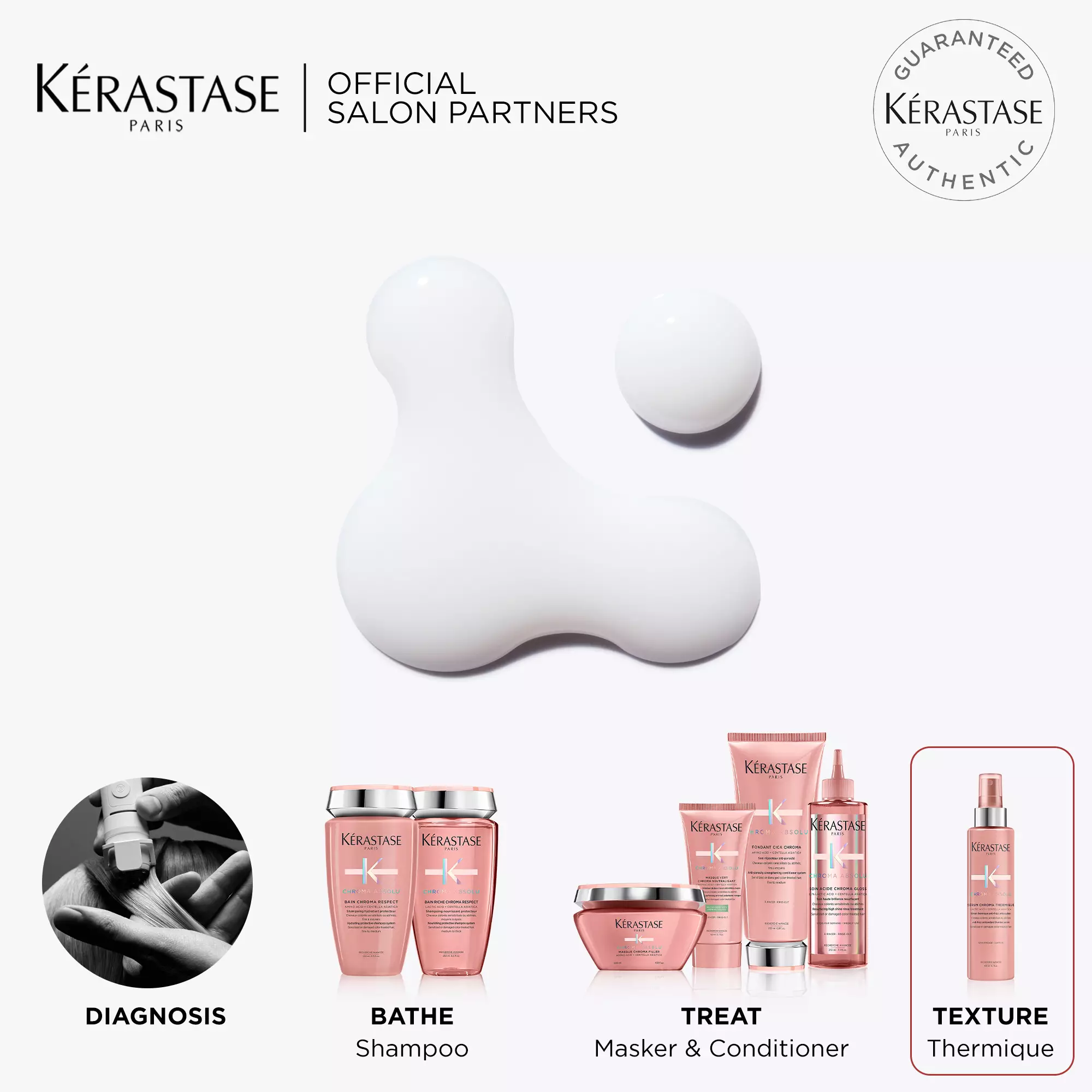 Kerastase Serum Chroma Thermique 150ml - Untuk Rambut Diwarnai
