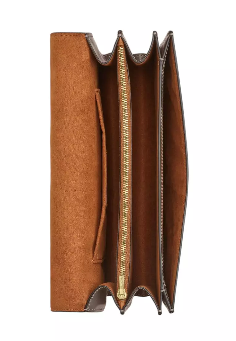 Klare Envelope Crossbody Bag - Dark Stone