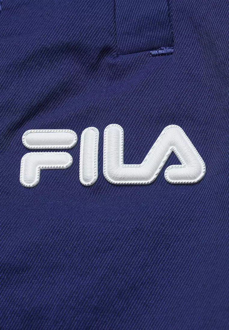 FILA CORE LIFESTYLE HERITAGE ENDLESS SUMMER IN SICILY Women Woven Shorts (Blue)