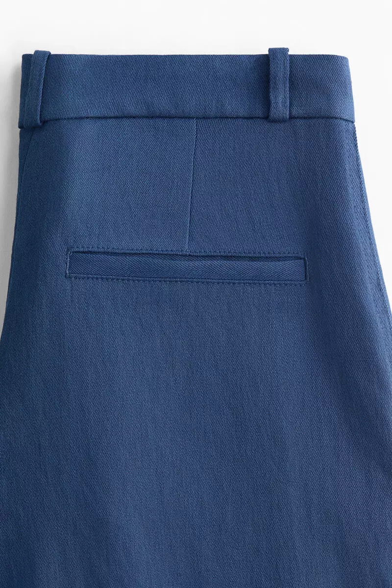 Wide tailored trousers