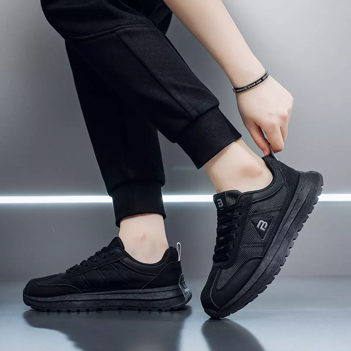 PANARYBODY Sepatu Pria Casual Sekolah Sneakers Pelajar Cowok QN1918