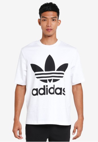 Jual Adidas Adidas Originals Trefoil Oversized T Shirt Original Zalora Indonesia