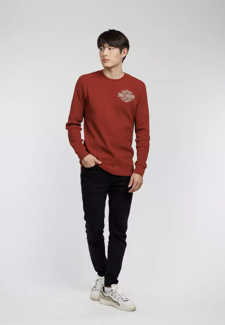 Harley-Davidson Bar & Shield 3D Long Sleeve Tee