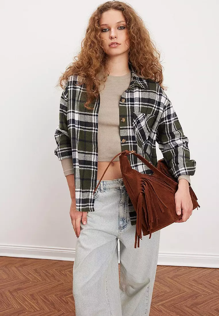 Checkered Flannel Lumberjack Shirt