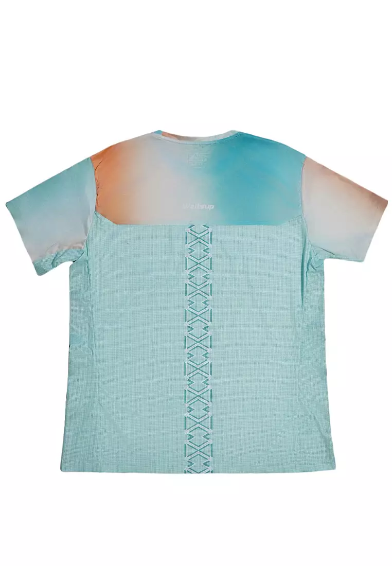 Bright Teal Running T-shirt