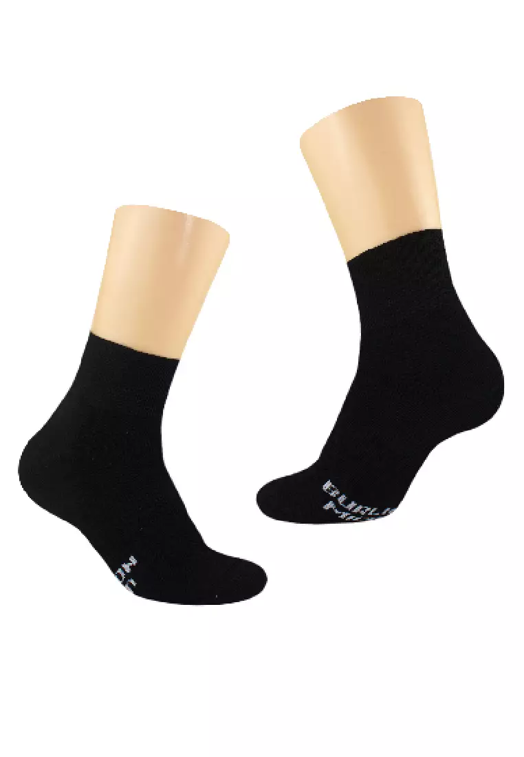 Microban Ladies’ Cotton Thick Sports Ankle Socks 3 pairs in a pack VLSKG15