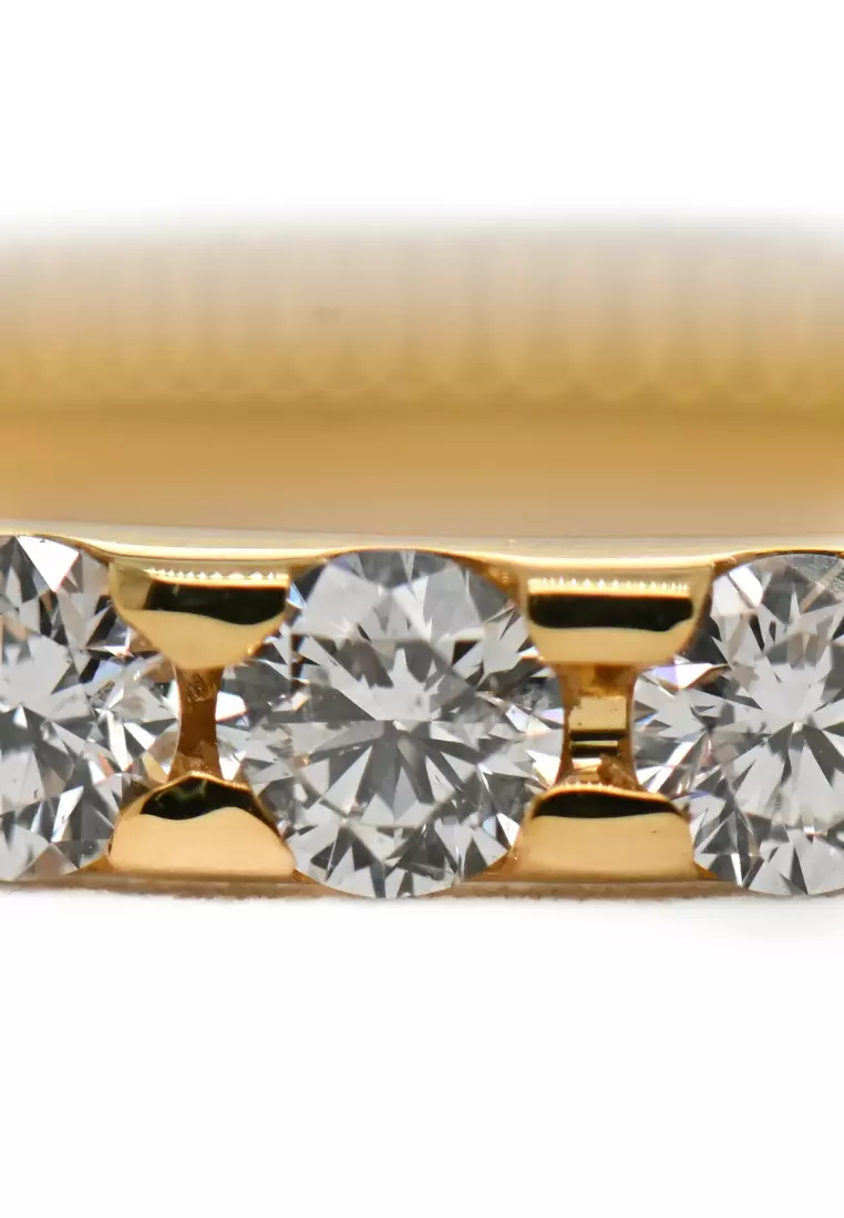 Tessere weave clearance diamond eternity ring