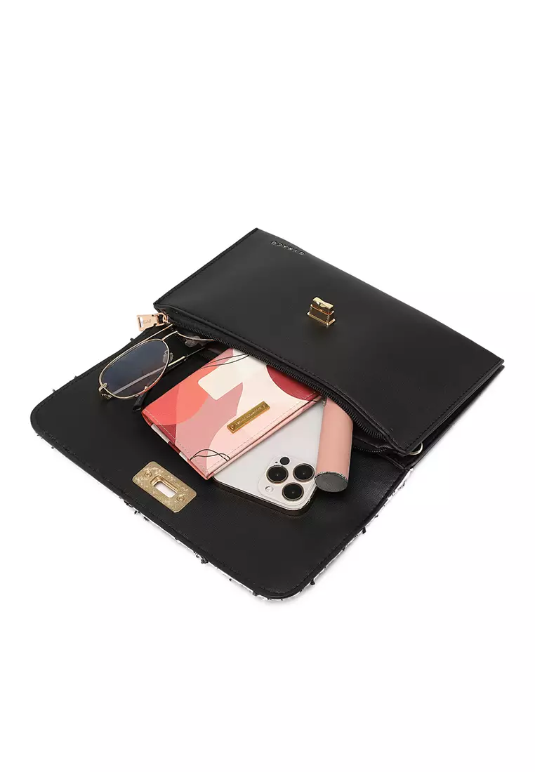 GYKACO BRIGITTA Black - Dompet & Clutch Wanita - Fashion Wallet & Clutch