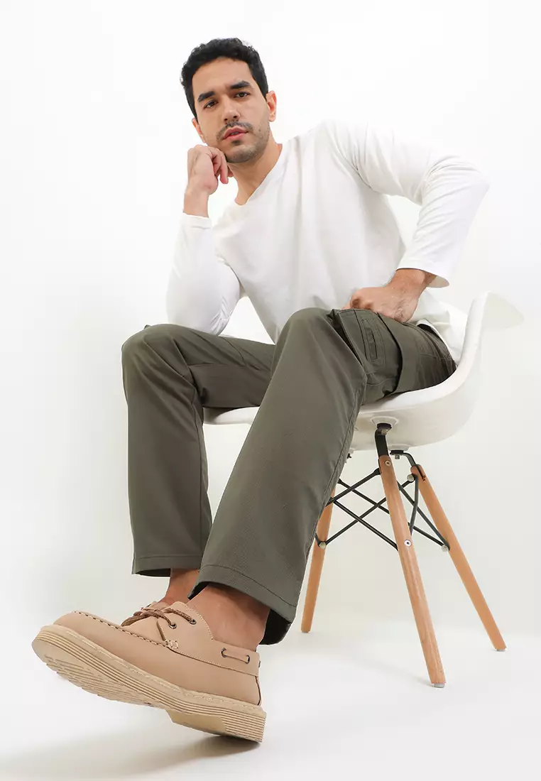 Men Basic Cargo Pants