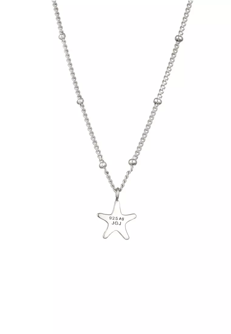 Kalung Perhiasan Perak 925 Wanita Starfish Choker
