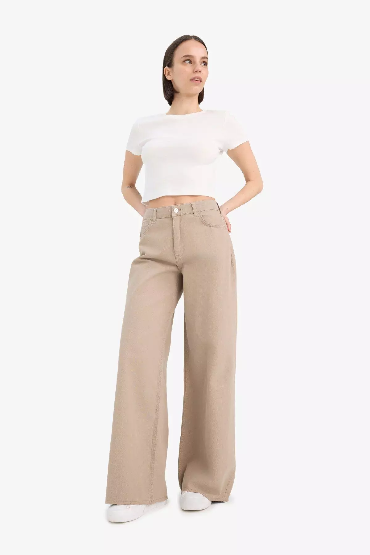 Beige Pants