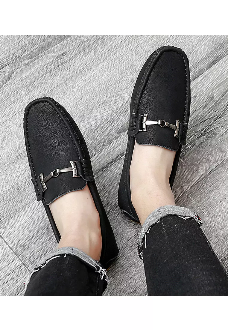 Leather Horsebit Loafers & Boat Shoes YY3022