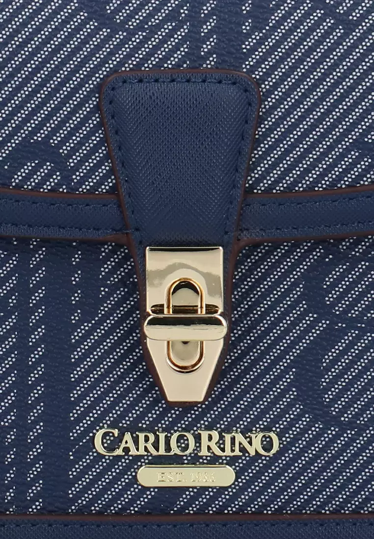 Buy Carlo Rino Carlo GEO Crossbody - Dark Blue 2026 Online | ZALORA ...