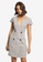 REUX beige Merci Mini Dress EDA08AAF2F9621GS_1
