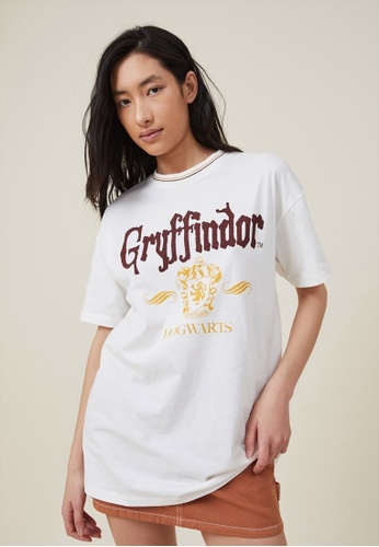 Cotton On white The Oversized Graphic License Tee C08E4AAF8D5F08GS_1