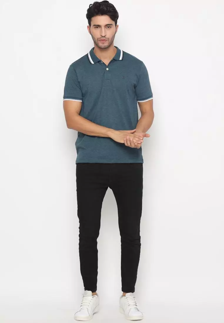 MATSUDA Kaos Polo Shirt Pria Kerah Aioi