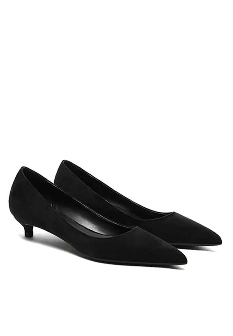 3CM Uniform Pointed High Heel Shoes HZL132
