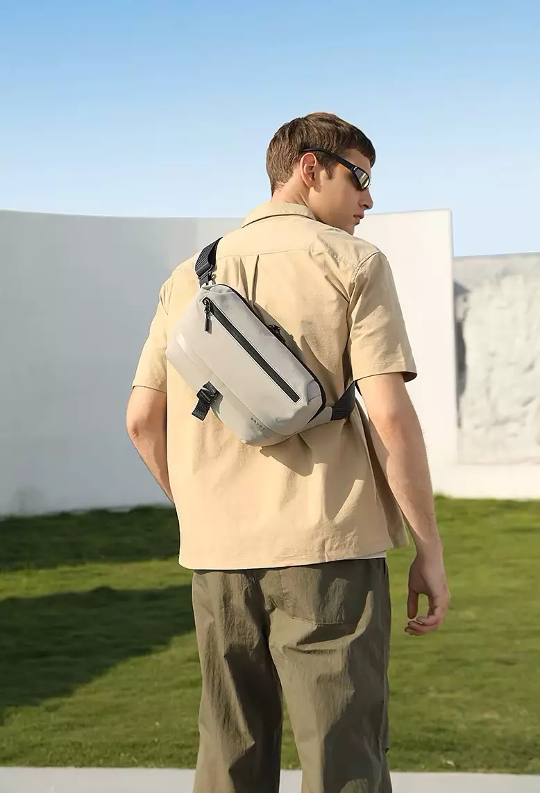 Bange Tas Selempang Pria Crossbody Sling Bag BG2825-1 - GREY