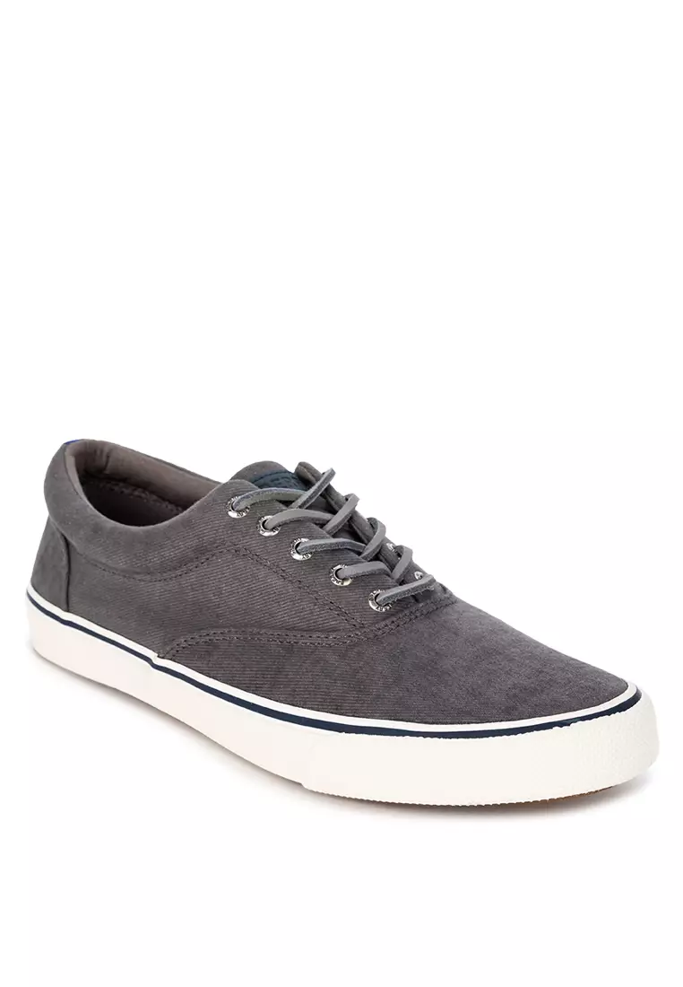 Discount on Sperry  shoes - SKU: Men's Seacycled™ Striper Ii Cvo Textile Sneaker Grey (Sts25513)