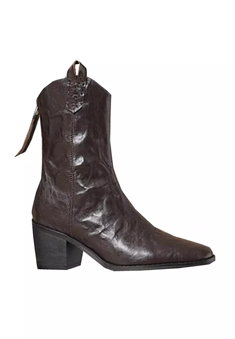 Buy Twenty Eight Shoes VANSA Vintage Sheep Leather Short Cowboy