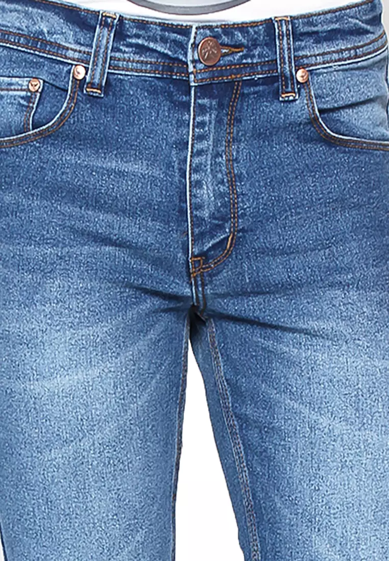 Jeans Pria Slim Fit Legend Soft Denim 133257