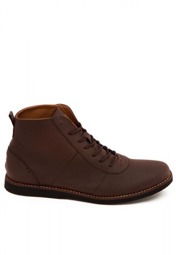 Foot Step brown Alpha Darkbrown Boots Men Shoes 2EA7ASH860044DGS_1