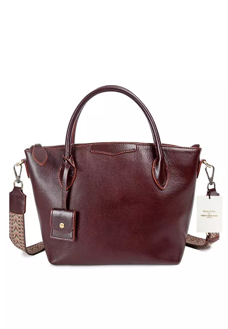 Full grain leather on sale bag