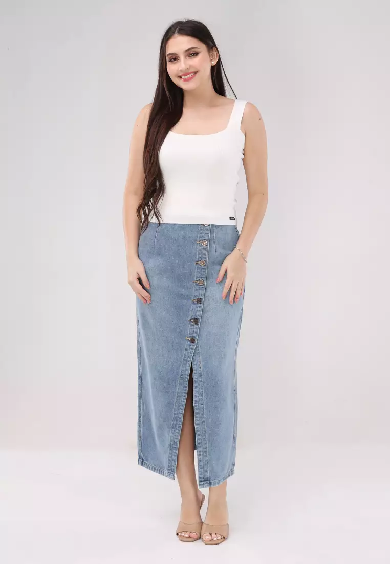 Plain Knitted Sleeveless Blouse