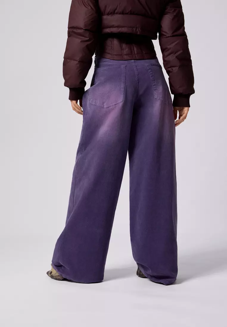 Corduroy long pants