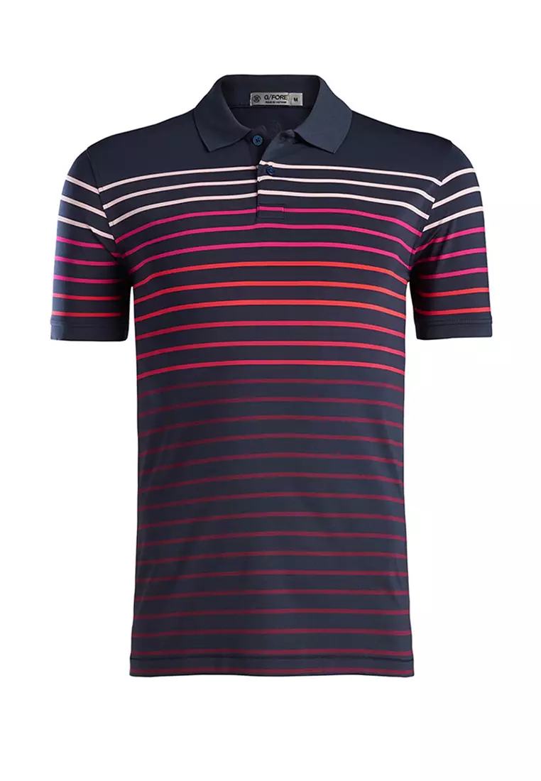 G/Fore Men's Ombre Striped Polo