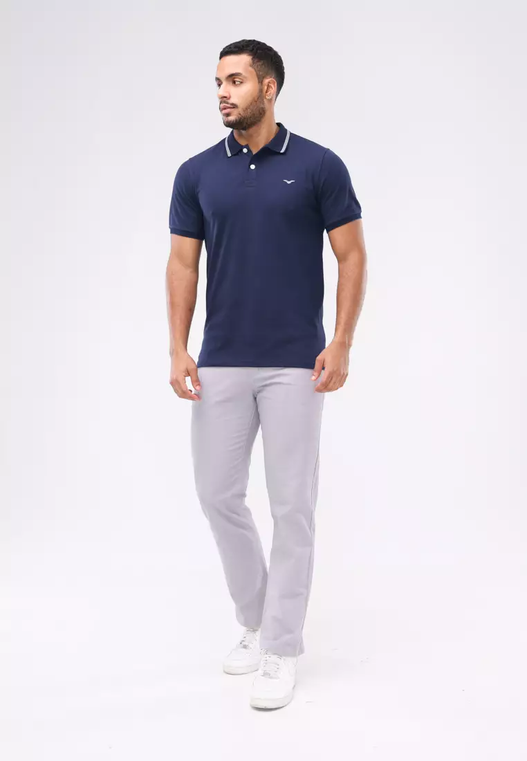 Cvc Collared Shirt Pique