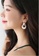 Crystal Korea Fashion silver Korean Sweet Three-dimensional Hoop Earrings 53335AC86B6BB9GS_2