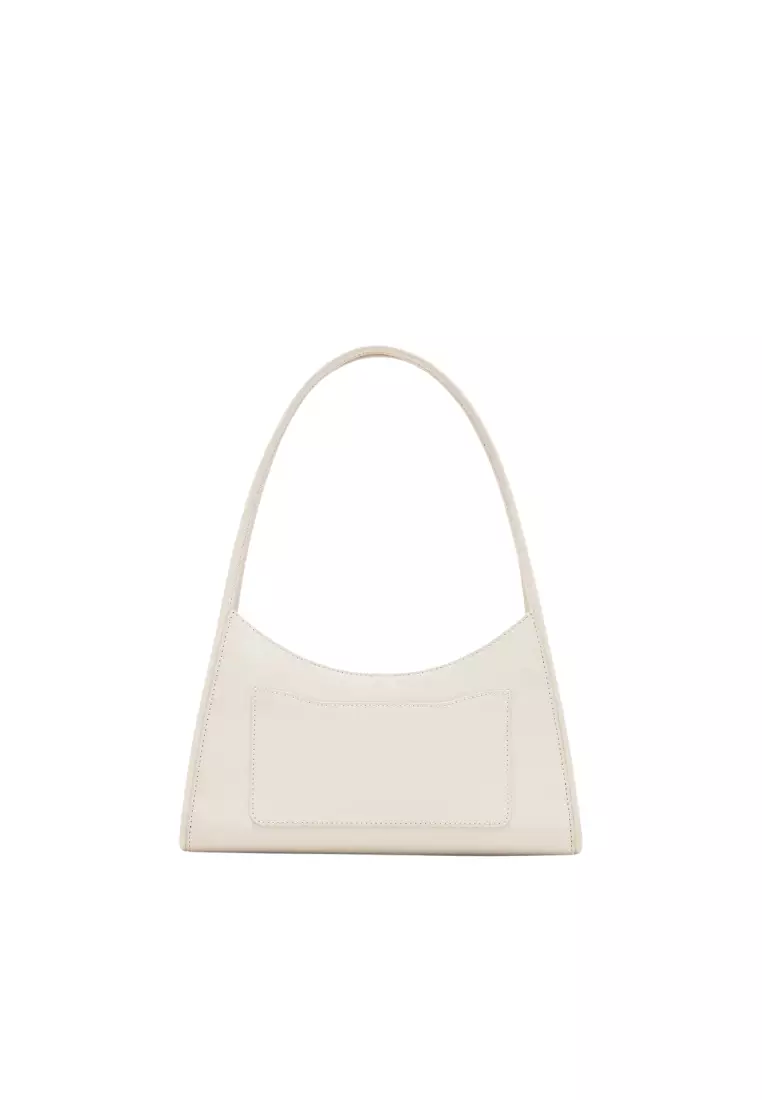 Marc Jacobs The Glam Claw Clip Shoulder Bag In Cotton White 2P5HSH026H02