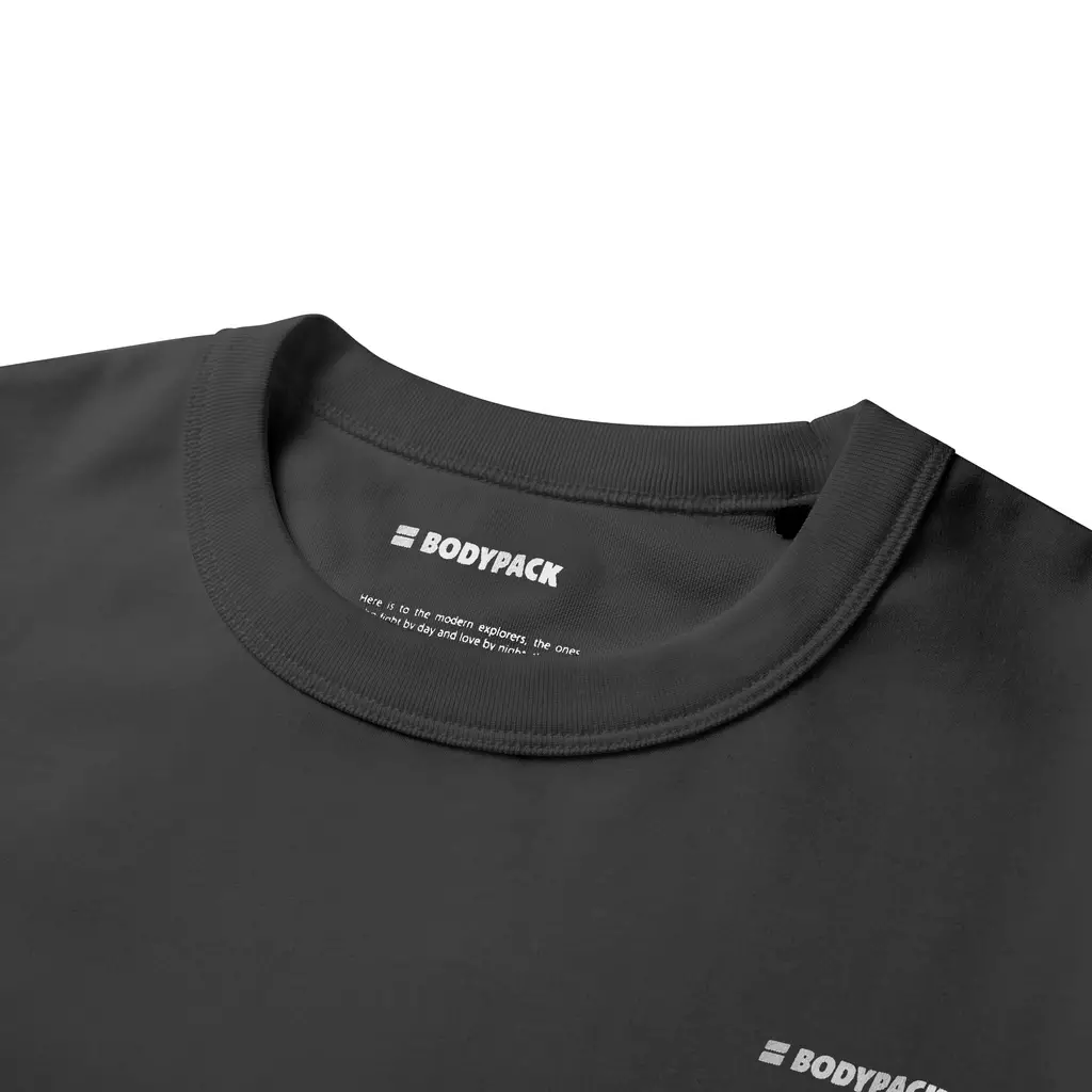 Guise 1.0 Short Sleeves Baju Kaos Lengan Pendek Relax Comfort - Abu Gelap