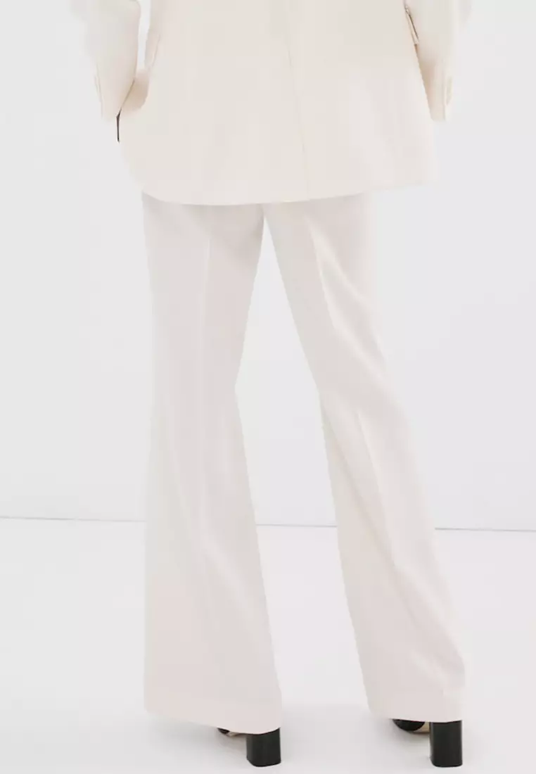 High-Waist Suit Trousers