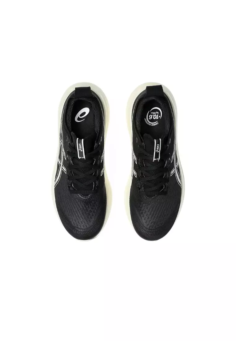 GEL-NIMBUS 27 (2E WIDE) MEN RUNNING SHOES (BLACK)