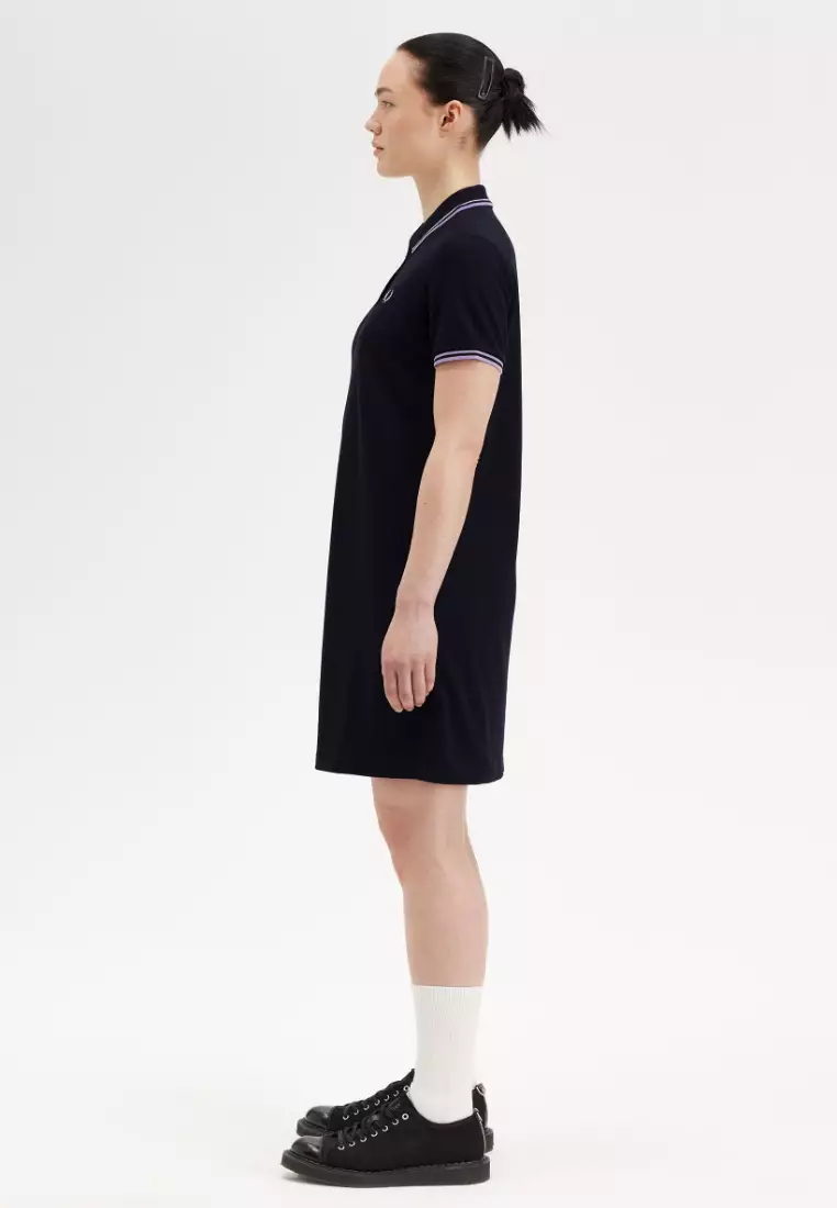 Fred Perry D3600 Twin Tipped Fred Perry Dress (Navy / Ultra Violet)