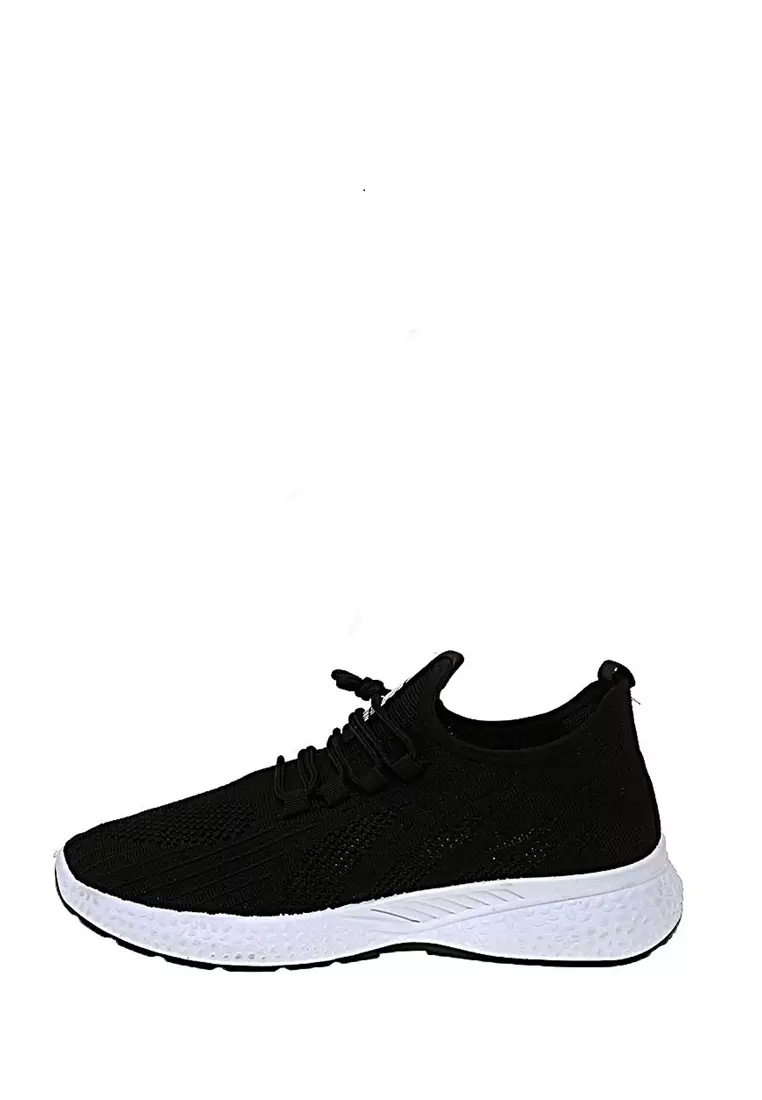 Chayton Sneakers Casual Sepatu Olahraga Polos Kasual Pria Material Flyknit Mesh ORIGINAL