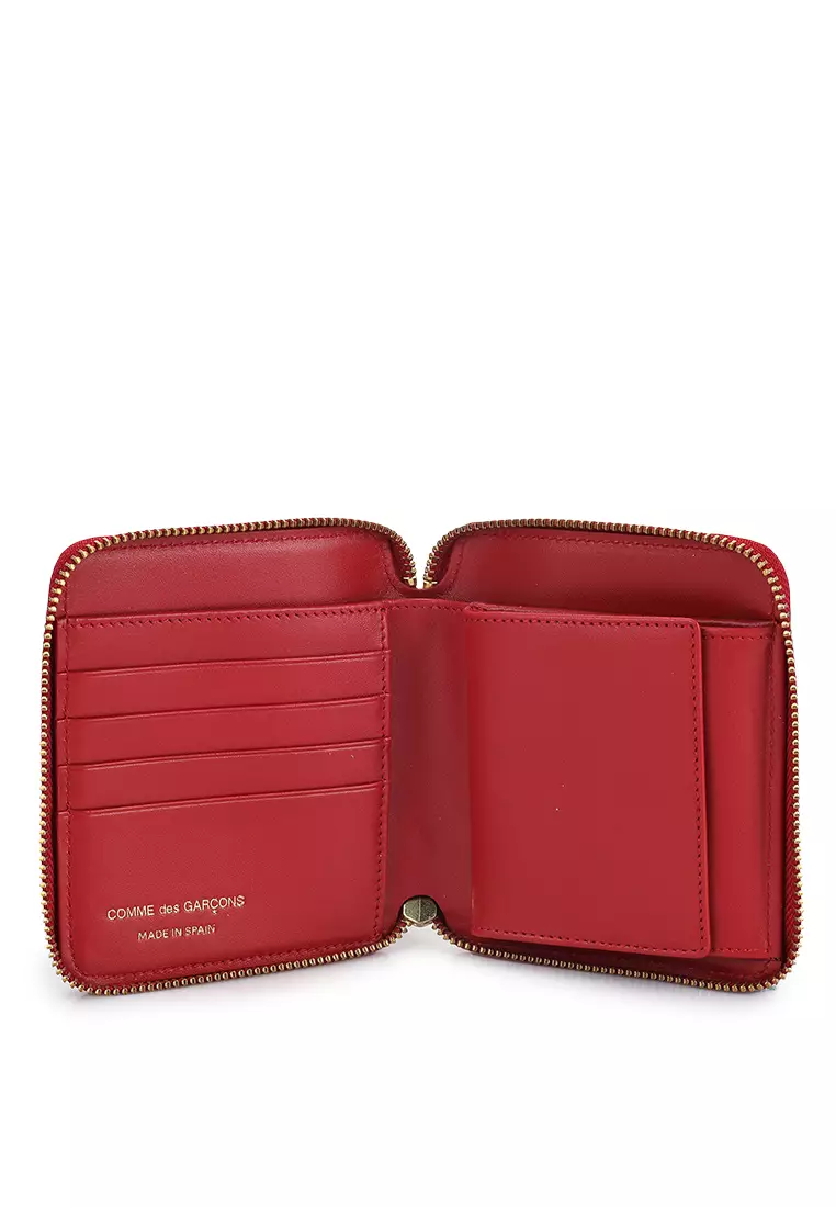 Comme des garcons 2025 zip around wallet hk