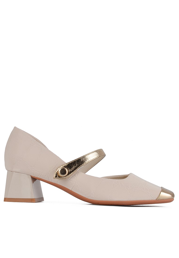 4.5CM Color Matching Mary Jane Shoes XJ3321-2