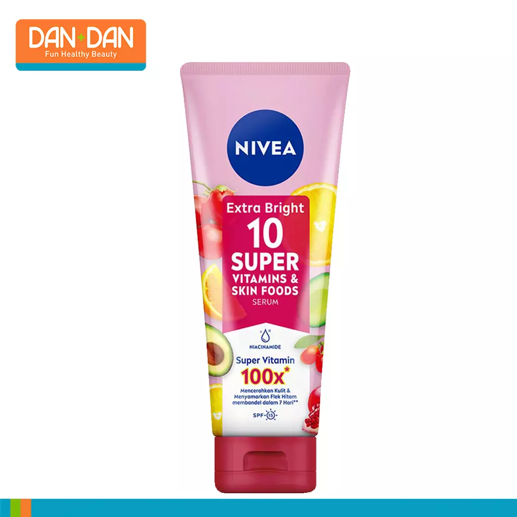 Nivea Extra Bright Body Serum Super 10 180ml