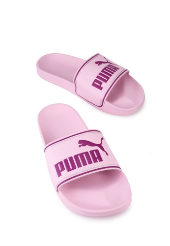 PUMA pink Puma Sportstyle Core Leadcat FTR Slides 172FDSH9AC0D0BGS_1