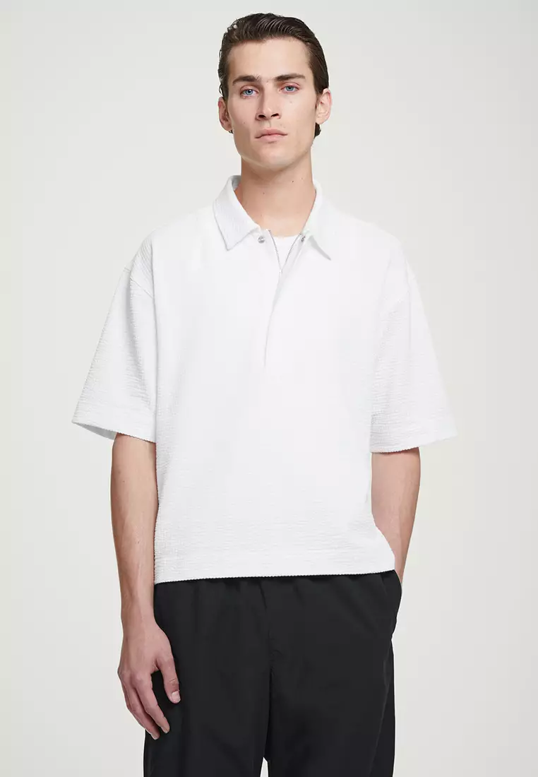 White polo shirt philippines top
