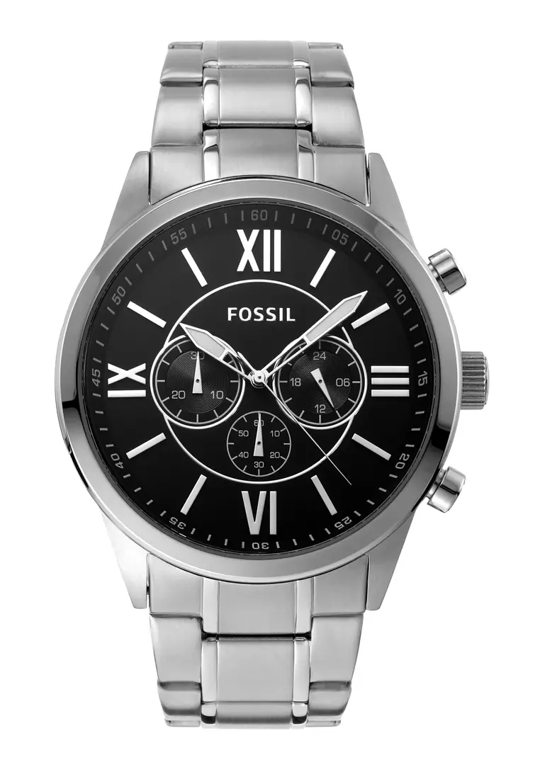 Buy Fossil Flynn Chronograph Watch BQ1125IE Online | ZALORA Malaysia