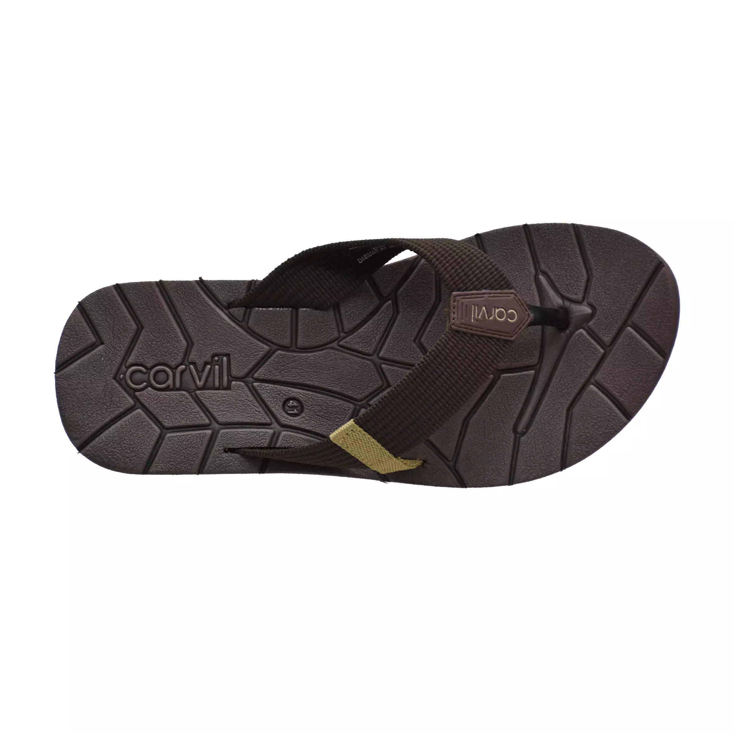 Carvil Sandal Pria Brisbane-Me Brown