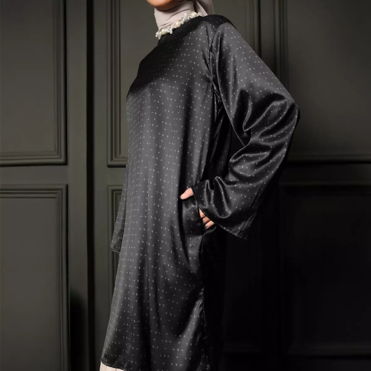 ZM Zaskia Mecca - Khaisy Ink Tunik Muslim Wanita - Teman Serumpun - Edisi Kamboja