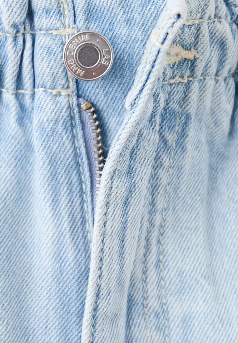 Scarf Detail Multi-Position Shorts