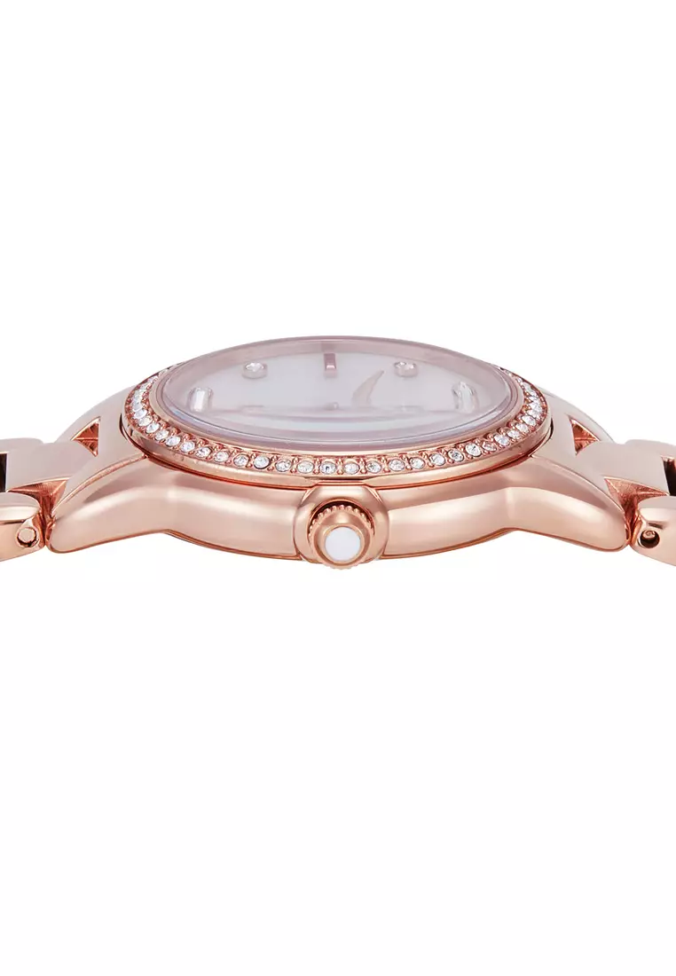 Emporio Armani Women's Analog Watch ( AR11671 ) - Quartz, Rose Gold Case, Round Dial, 12 MM Rose Gold Stainless Steel Band