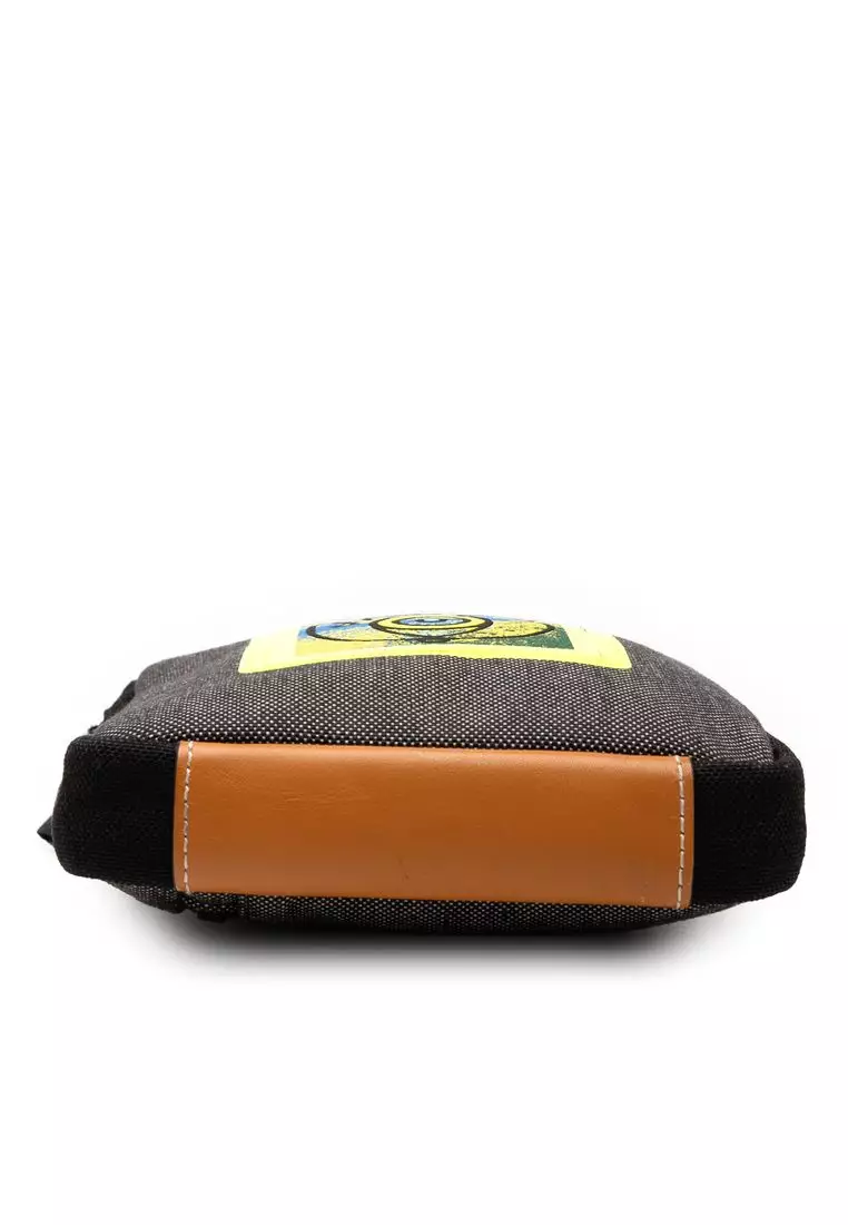 Pre-Loved Loewe Canvas Eye Loewe Nature Neck Pouch