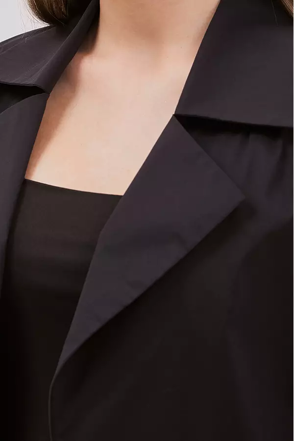 MINIMAL - Blanche - Lightweight Jacket - Black Warna Black
